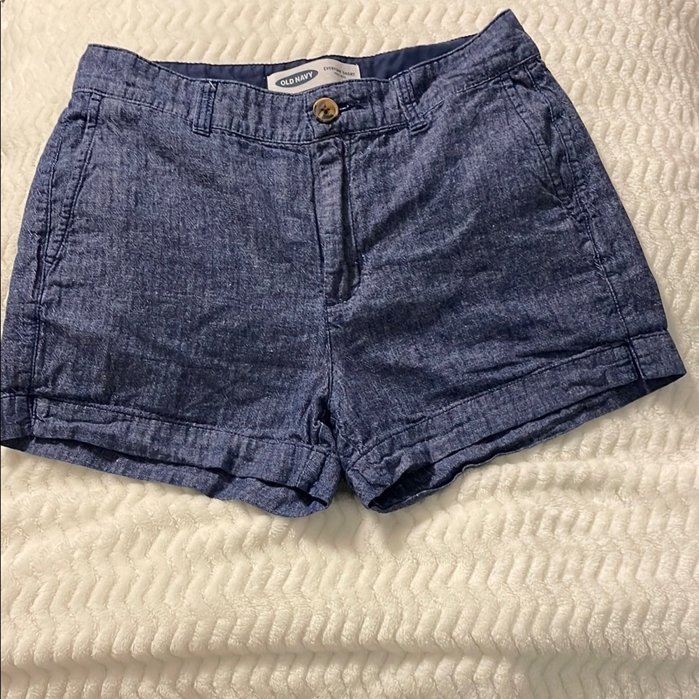 Old Navy Blue Jean Shorts Relaxed Fit